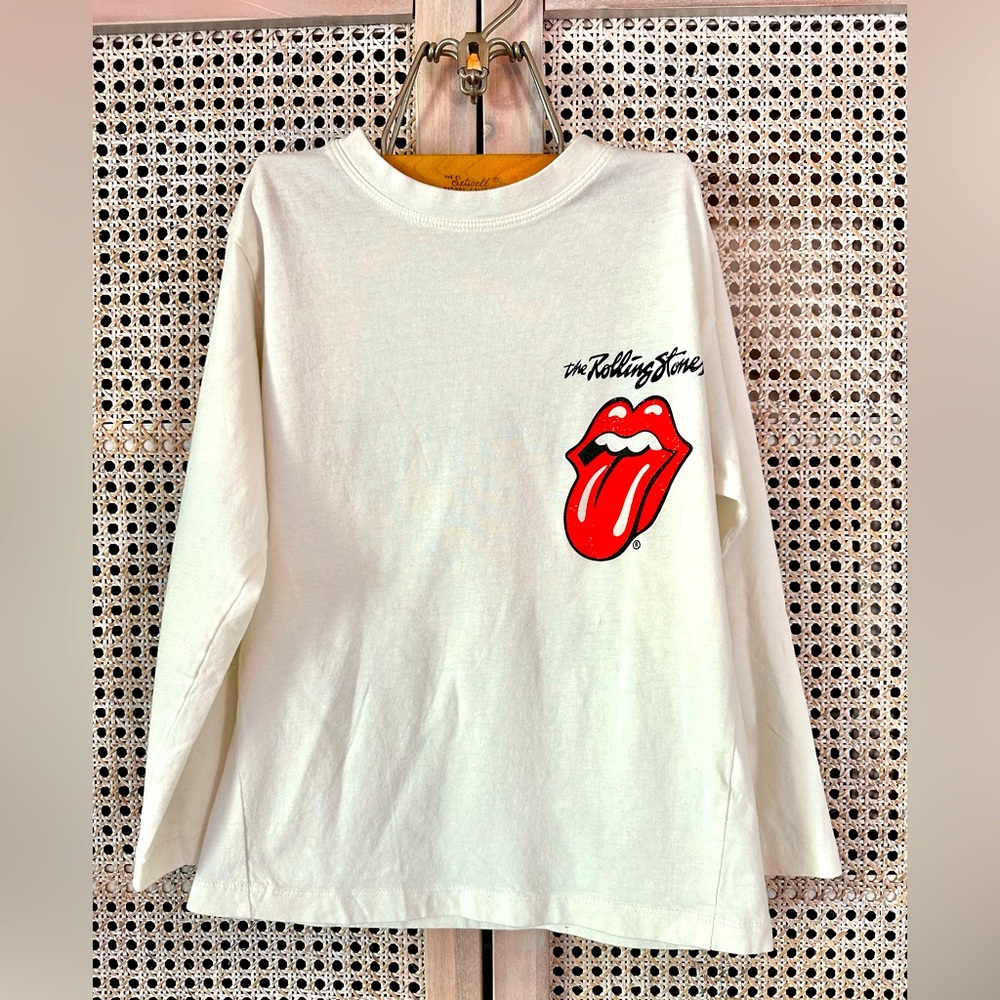 Kids Rolling Stones Tee Shirt - Youth Medium - Age 6/7